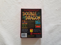 Double Dragon NES Entertainment System Reproduction Box And Manual