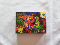 Banjo Kazooie N64 Reproduction Box With Manual - Top Quality Print And Material