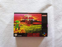 Zelda BS SNES Reproduction Box With Manual - Top Quality Print And Material