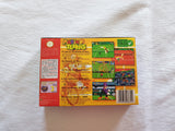 Mario Tennis N64 Reproduction Box With Manual - Top Quality Print And Material