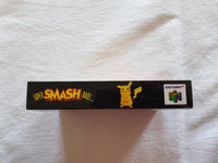 Super Smash Bros N64 Reproduction Box With Manual - Top Quality Print And Material