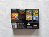 Turtles Tournament Fighters SNES Reproduction Box With Manual - Top Quality Print And Material