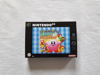 Kirby Crystal Shards N64 Reproduction Box With Manual - Top Quality Print And Material