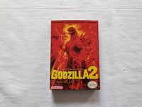 Godzilla 2 NES Entertainment System Reproduction Box And Manual