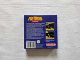 Metroid 2 Return Of Samus Gameboy GB Reproduction Box With Manual - Top Quality Print And Material