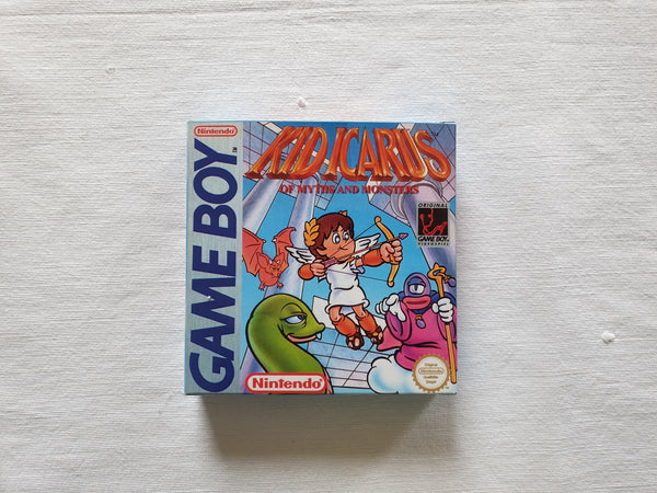 Kid Icarus Gameboy GB Reproduction Box With Manual - Top Quality Print And Material