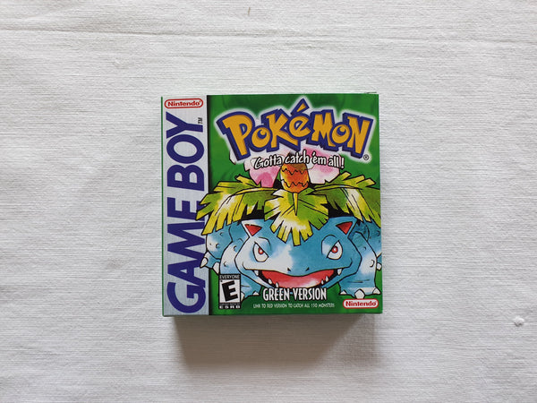 Pokemon Green Gameboy GB - Box With Insert - Top Quality