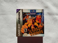 The Lost Vikings Gameboy Advance GBA Reproduction Box And Manual