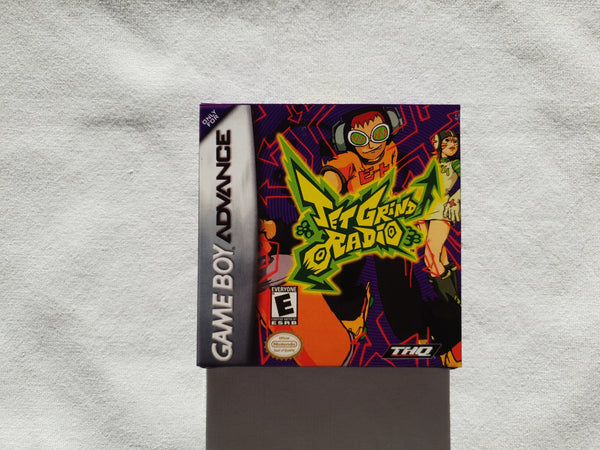 Jet Grind Radio Gameboy Advance GBA Reproduction Box
