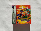 Megaman 6 Battle Network Cybeast Gregar Gameboy Advance GBA Reproduction Box And Manual