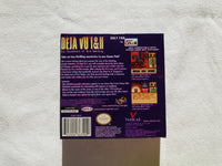 Deja Vu 1 And 2 Gameboy Color GBC Box With Manual - Top Quality Print And Material