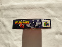 Mario Kart 64 N64 Reproduction Box With Manual - Top Quality Print And Material