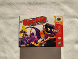 Rocket Robot On Wheels N64 Reproduction Box With Manual - Top Quality Print And Material