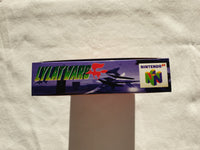 Lylat Wars N64 Reproduction Box With Manual - Top Quality Print And Material