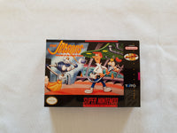 The Jetsons SNES Reproduction Box With Manual - Top Quality Print And Material