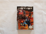 The Lone Ranger NES Entertainment System Reproduction Box And Manual