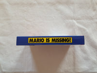 Mario is Missing NES Entertainment System Reproduction Box And Manual