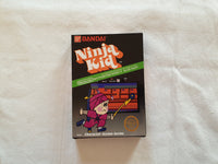 Ninja Kid NES Entertainment System Reproduction Box And Manual
