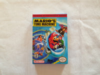 Marios Time Machine NES Entertainment System Reproduction Box And Manual