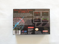 Shin Megami Tensei 2 SNES Reproduction Box With Manual - Top Quality Print And Material