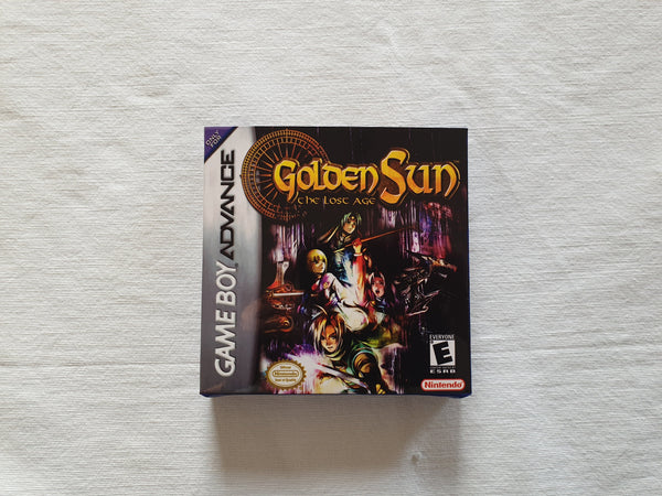 Golden Sun The Lost Age Gameboy Advance GBA - Box With Insert - Top Quality