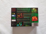 Rayman 2 The Great Escape N64 Reproduction Box With Manual - Top Quality Print And Material