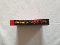 Shadow Warriors NES Entertainment System Reproduction Box And Manual