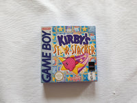 Kirby Star Stacker Gameboy GB Reproduction Box With Manual - Top Quality Print And Material