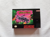 Ghoul Patrol SNES Reproduction Box With Manual - Top Quality Print And Material