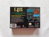 EVO Search For Eden SNES Reproduction Box With Manual - Top Quality Print And Material
