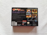 Fatal Fury Special SNES Reproduction Box With Manual - Top Quality Print And Material