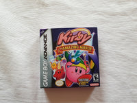 Kirby And The Amazing Mirror Gameboy Advance GBA Reproduction Box And Manual