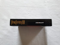 Final Fantasy 3 SNES Reproduction Box With Manual - Top Quality Print And Material