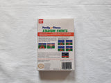 Stadium Events NES Entertainment System Reproduction Box And Manual
