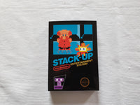 Stack Up NES Entertainment System Reproduction Box And Manual