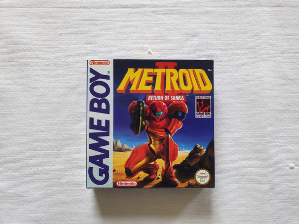 Metroid 2 Return Of Samus Gameboy GB - Box With Insert - Top Quality