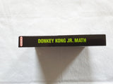 Donkey Kong Jr Math NES Entertainment System Reproduction Box And Manual