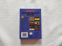 Cowboy Kid NES Entertainment System Reproduction Box And Manual