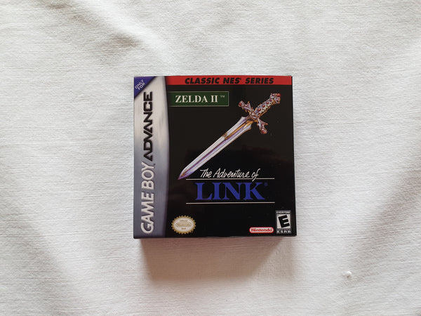 The Legend Of Zelda 2 The Adventure Of Link Classic NES Series Gameboy Advance GBA - Box With Insert - Top Quality