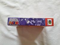 Paper Mario N64 Reproduction Box With Manual - Top Quality Print And Material