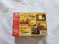 Turok N64 Reproduction Box With Manual - Top Quality Print And Material