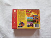 Mystical Ninja Starring Goemon N64 Reproduction Box With Manual - Top Quality Print And Material