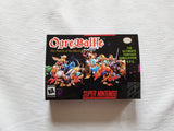 Ogre Battle SNES Reproduction Box With Manual - Top Quality Print And Material