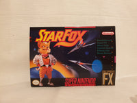 Star Fox SNES Super NES - Box With Insert - Top Quality