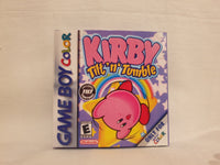 Kirby Tilt N Tumble Gameboy Color GBC Box With Manual - Top Quality Print And Material