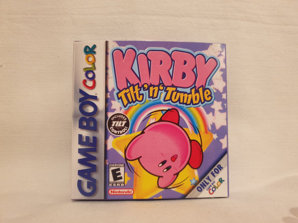 Kirby Tilt N Tumble Gameboy Color GBC - Box With Insert - Top Quality