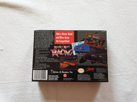 Rock N Roll Racing SNES Reproduction Box With Manual - Top Quality Print And Material