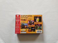 Turok 2 Seeds Of Evil N64 Reproduction Box With Manual - Top Quality Print And Material