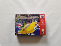 Stunt Racer N64 Reproduction Box With Manual - Top Quality Print And Material