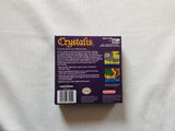 Crystalis Gameboy Color GBC Box With Manual - Top Quality Print And Material